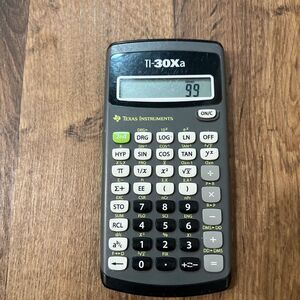 Texas Instruments TI-30XA Scientific Calculator Handheld Financial Tested